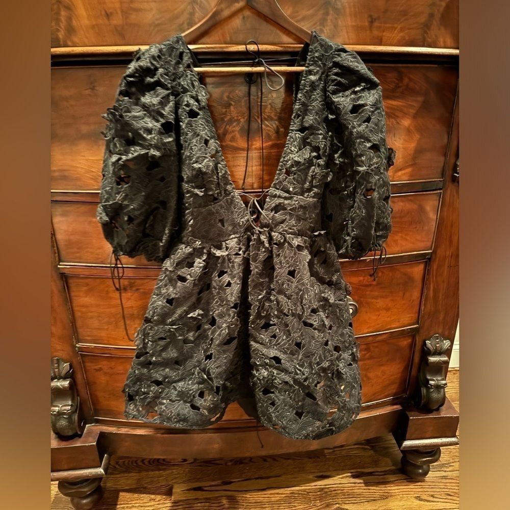 Free People For Love & Lemons
Serena Mini Dress in Black size xL - Picture 6 of 6